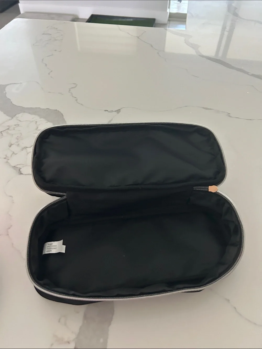 Black makeup  Double-Zip Travel Organizer/bag